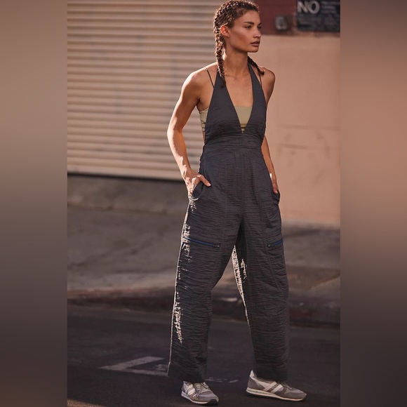 NWT Free People Huddle Up Jumpsuit Size Small